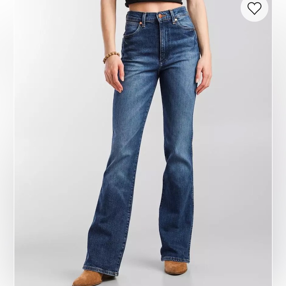 WRANGLER Western Westward High Rise Bootcut Denim Jeans - Picture 6 of 11